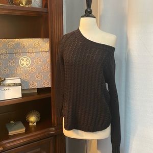 Calvin Klein Soft Long Sleeve Black Knit Sweater